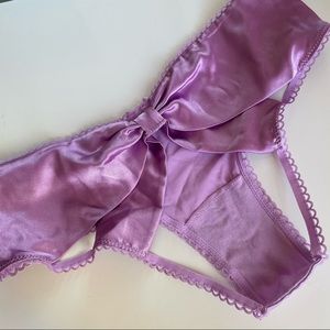 VICTORIA’S SECRET lilac dream angels bow panty